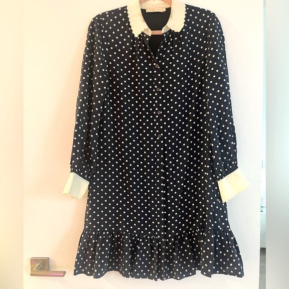 TORY BURCH CORA SILK SHIRTDRESS - Picture 4 of 7